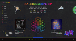 Desktop Screenshot of coldplay.com